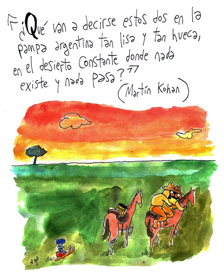 imagen de Miguel Rep en Página/12 del 4 de febrero de 2011